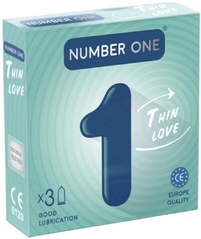 [psi]-N.1 Condom THIN/3x24