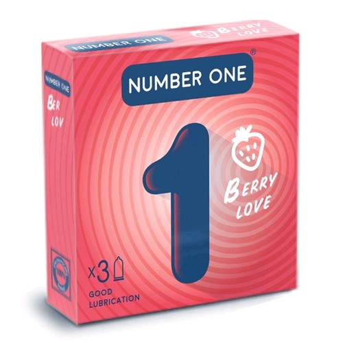 [psi]-N.1 Condom Berry/3x24