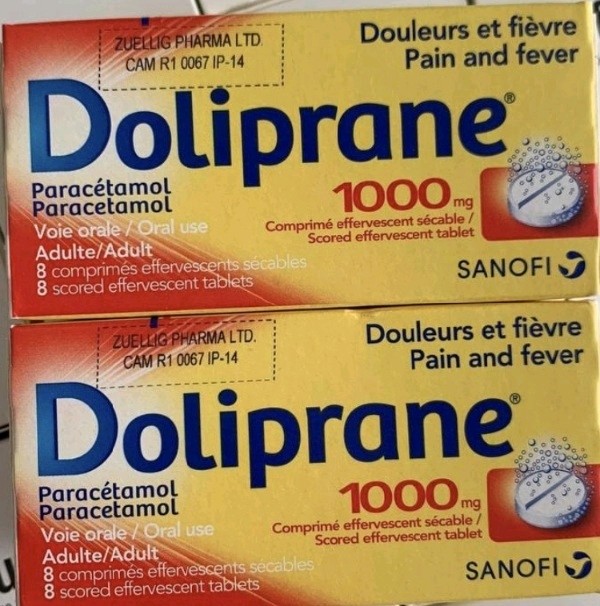 [sanofi]-DOLIPRANE 1g /8eff.tab