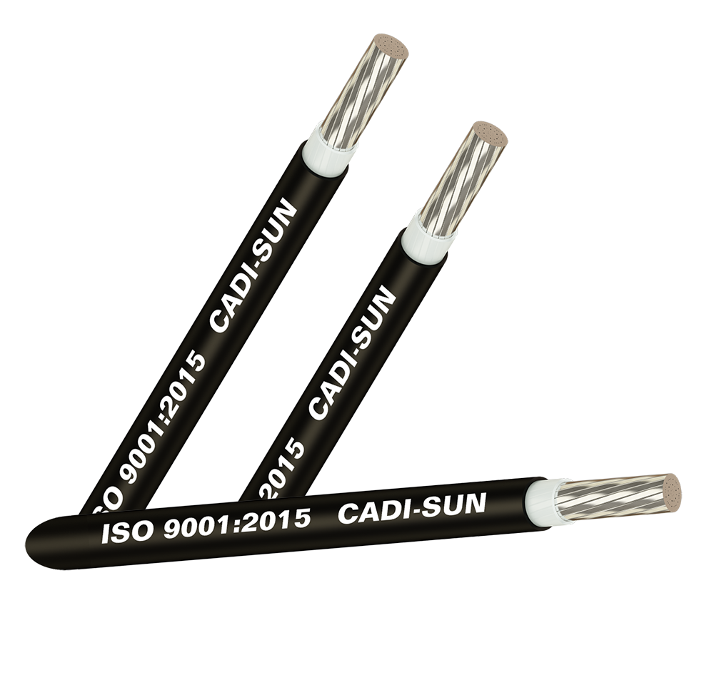Cáp nhôm 2 lớp AL/XLPE/PVC